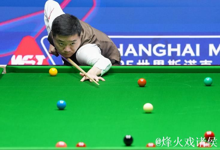 丁俊晖6-5险胜张安达 晋级斯诺克上海大师赛8强